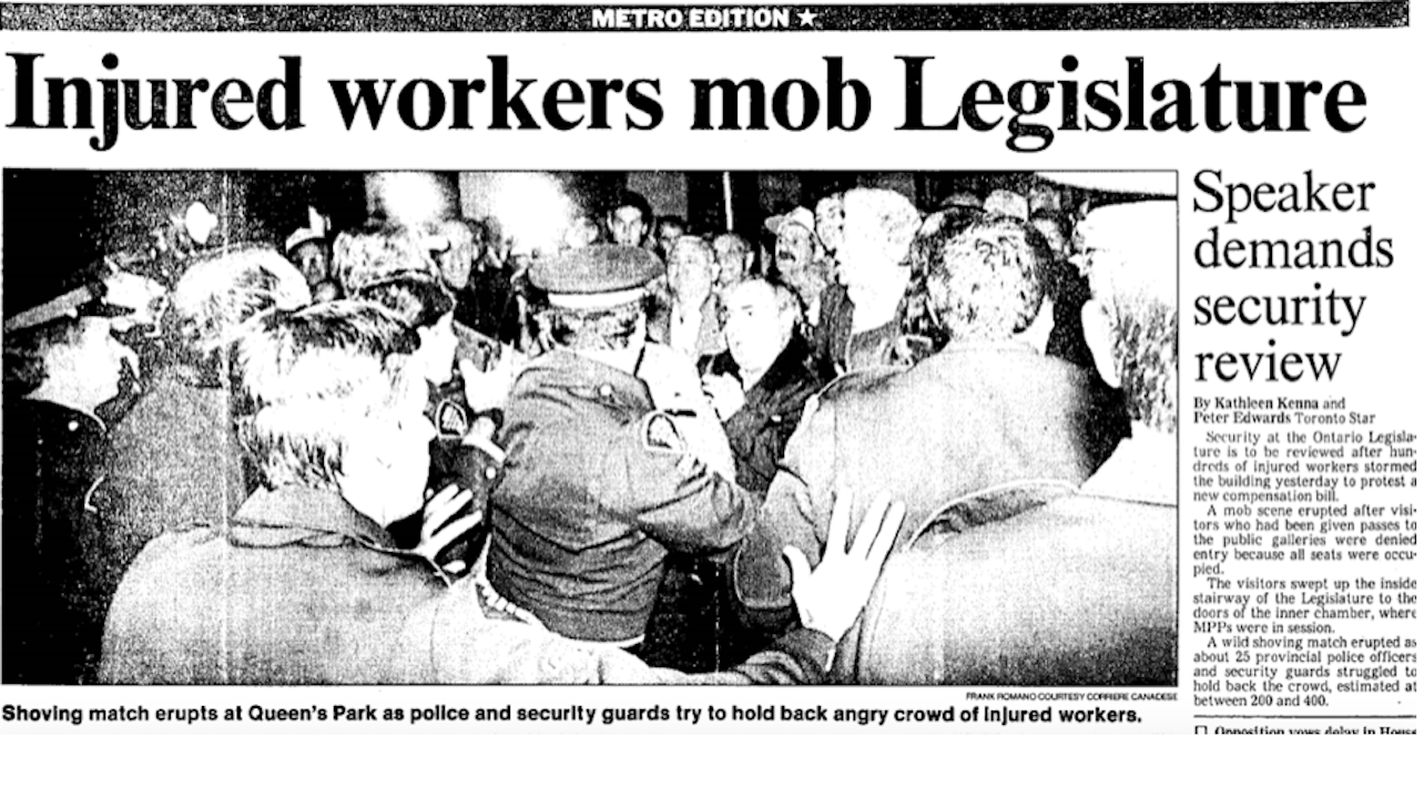 The day protesters stormed Queen's Park - Vimarsana News