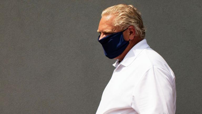 Doug Ford Mask Over Eyes : Doug Ford Urges Food Delivery Apps To Cut Fees For ... : Mayor rob ...