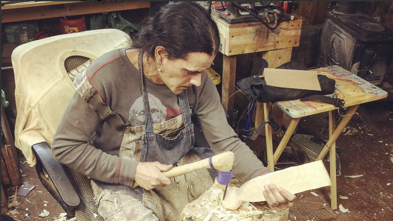 man in overalls holding tools to shape wood from the article No, I won’t call out alleged ‘pretendians’ based on rumour