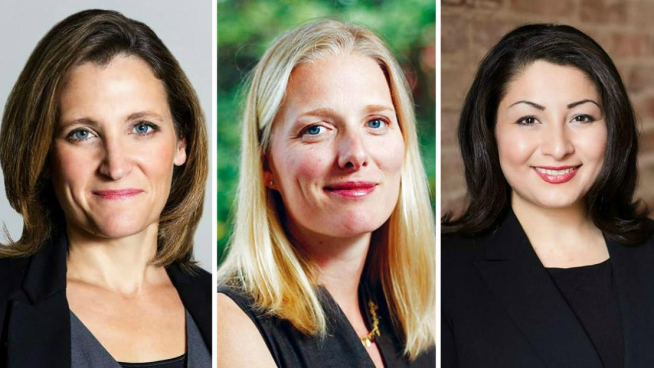 Who are the eight Ontario female MPs in Trudeau’s
